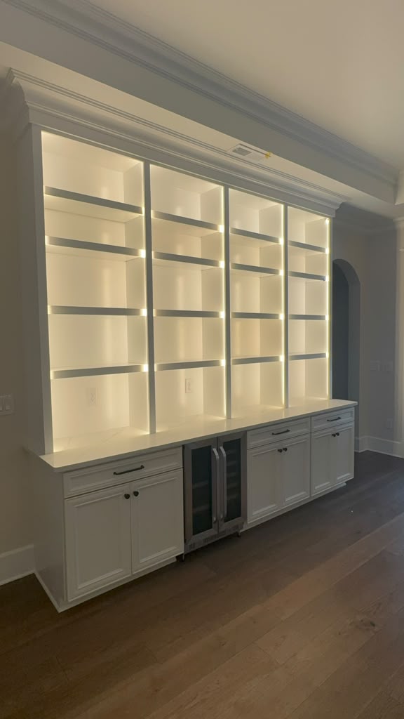 Lighted built-in
