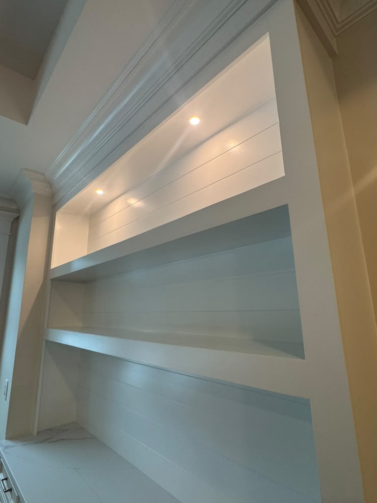 Open shelving