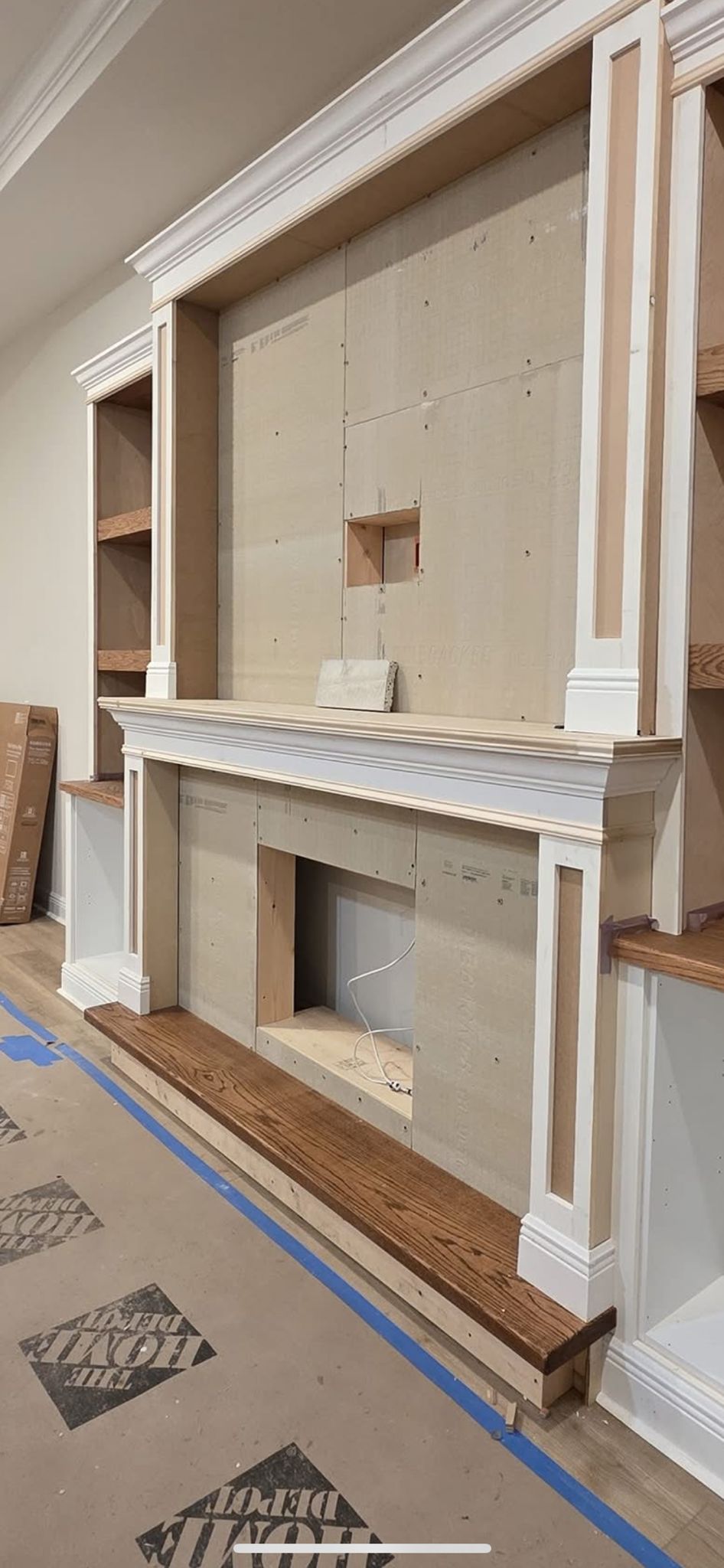 Finish carpentry project